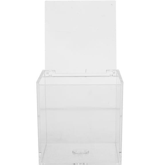 PTOOTP Clear Acrylic Display Case for Models, Transparent Plastic Showcase Box for Dust and Storage