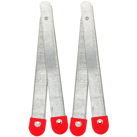 PTOOTP 2 Sets Attic Ladder Spreader Hinge Galvanized Aluminum for Home Use