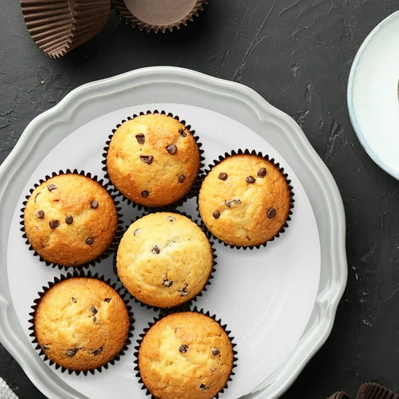 PTOOTP 200Pcs Assorted Color Baking Pan Parchment Liners Oven Safe