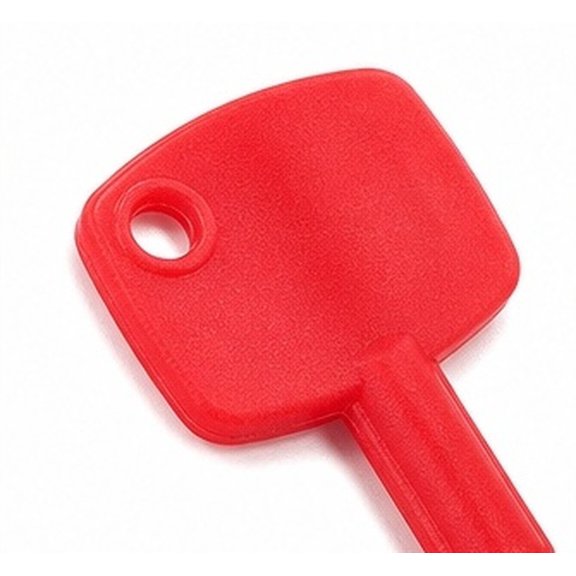 PTOOTP 20pcs Plastic Reset Key for Emergency Button, Red Sturdy Replacement