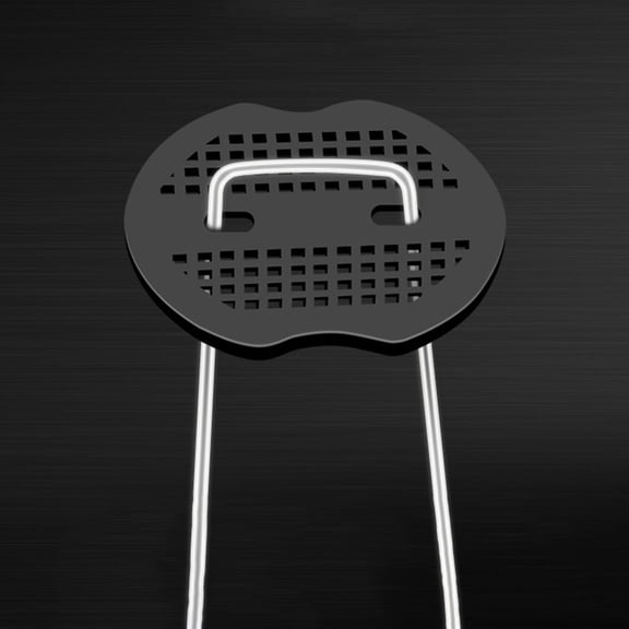 PTOOTP U-Shaped Gardening Stakes Silver Iron for Fixing