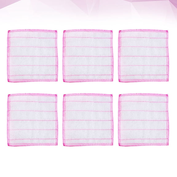 PTOOTP Kitchen Dishcloth 2Packs Pink High Water Absorbency for Easy Cleaning