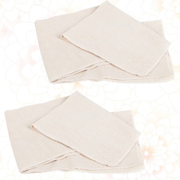 PTOOTP 2Pcs Baking Accessories Beige Dough Proofing Cloth for Bakers Daily Use