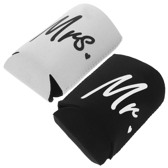 PTOOTP Slim Neoprene Can Cooler Sleeve, Assorted Colors, Insulated Beverage Holder for Wedding Parties and Outdoor Events