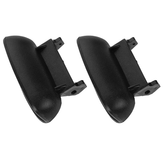 PTOOTP 2Pcs Center Console Armrest Lock Latch Black Replacement Car Armrest Cover Buckle