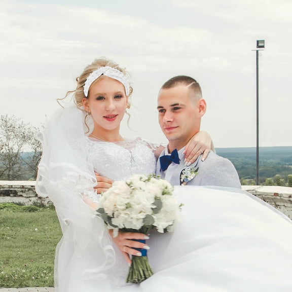 PTOOTP women headband Knotted Headband for Women White 2Pcs