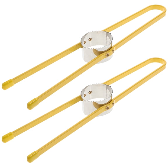 PTOOTP 2-Pack Stainless Steel Corn Peelers with Comfortable PP Handles, Easy-to-Use Kitchen Gadget for Corn