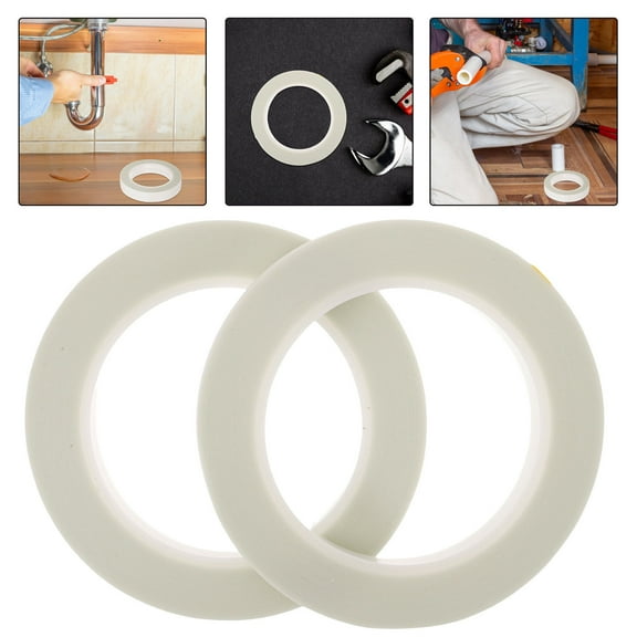 PTOOTP 2Pcs Duct Tapes Beige Fiberglass Heat Insulation for Pipes and Equipment Sealing and Fire Retardant
