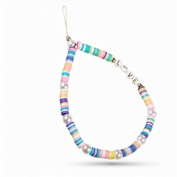 PTOOTP 2Pcs Lightweight Beaded Mobile Phone Wrist Strap for Phone Case Charm and Bag Accessory