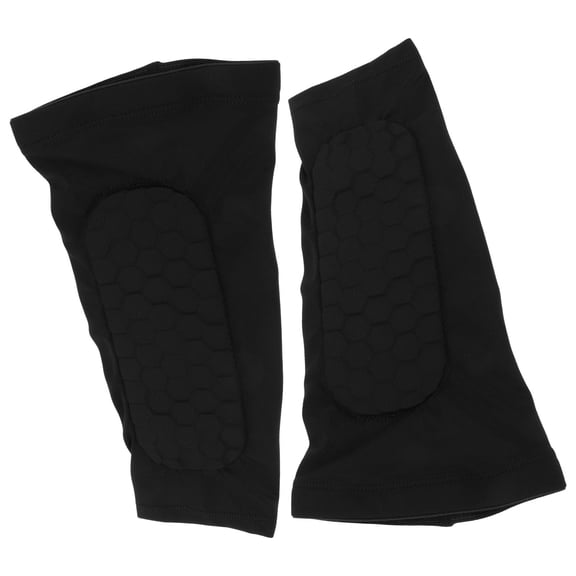 PTOOTP Eva Anti-Collision Calf Sleeves Black Breathable for Sports 2Pcs