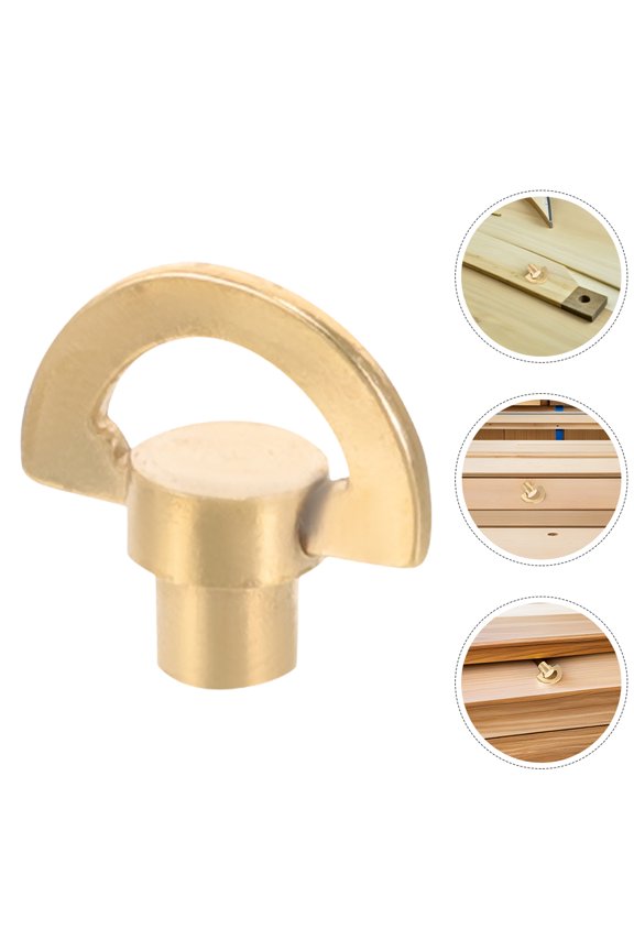 2-Pack Golden Metal Music Box Winder Keys, Quiet and Easy to Use Wind-Up Tool for Music Boxes