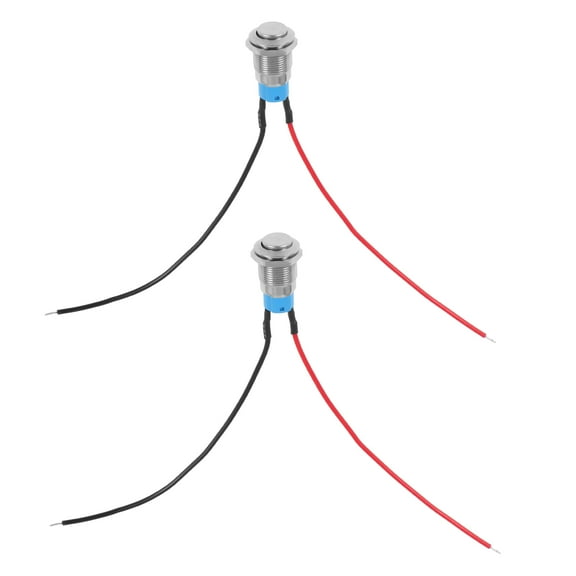 PTOOTP 2Pcs Momentary Push Button Switch for Engineers and Makers