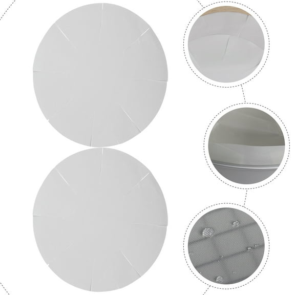 PTOOTP Heat-Resistant Baking Mat Non-Stick White Glass Fiber for Baking Grilling 2Pcs