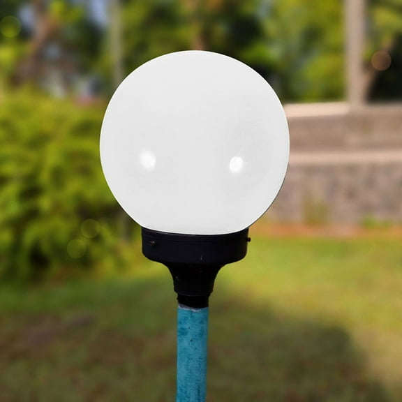 PTOOTP Acrylic Globe Light Covers, Easy to Install, Weather Resistant Outdoor String Light Decorations