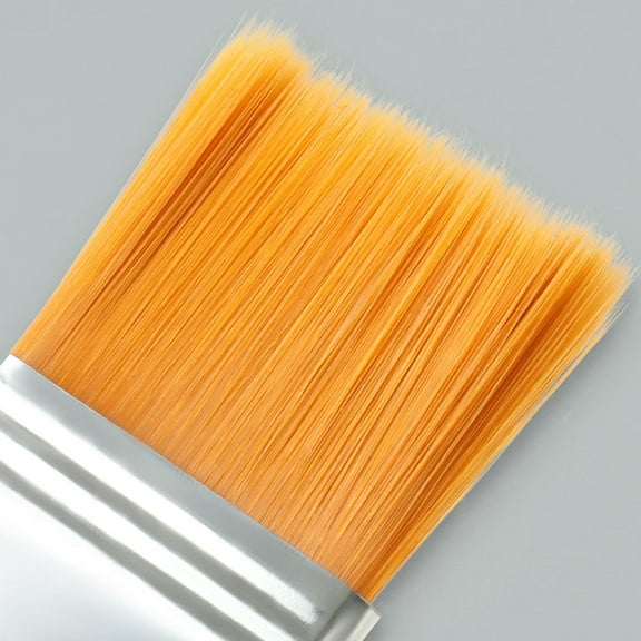 PTOOTP 2-Pack Wood Handle Nylon Basting Brushes for BBQ Sauce Spreading, Multi-Color, and