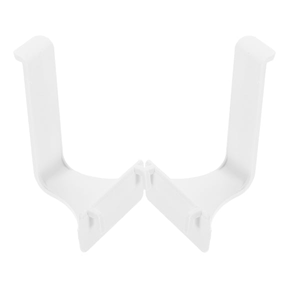 PTOOTP 2-Pack Plastic Pegboard Hooks for Kitchen Drying Rack, Wall Mount Hangers and Organizer Holders, and Easy to Install