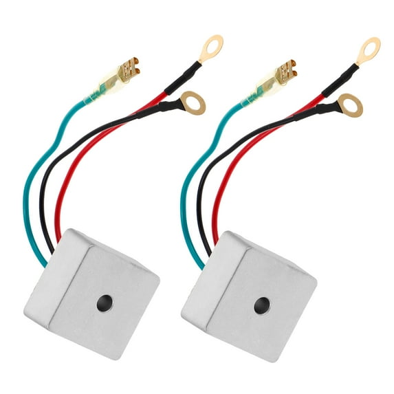 PTOOTP Golf Cart Voltage Regulator, Multi, Stable Voltage, , Quick Installation, 2Pcs