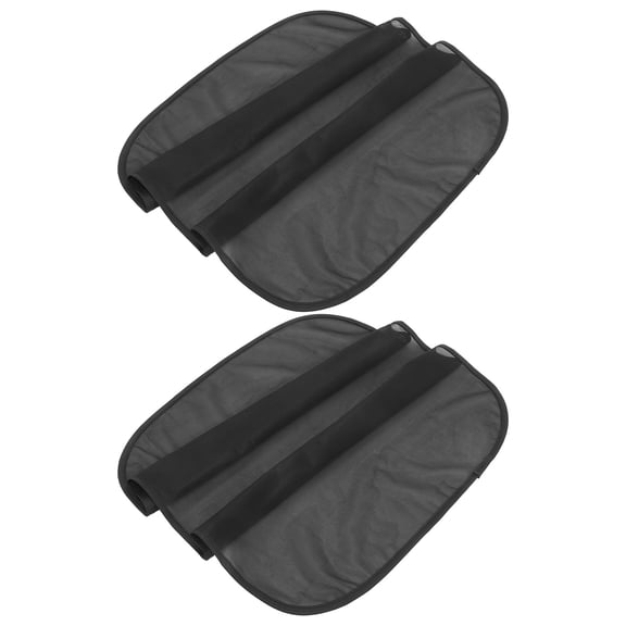 PTOOTP Black Side Window Sunshade 2 Pieces Insulation UV