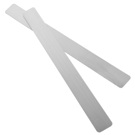 PTOOTP 2-Pack Iron Memo Boards with Adhesive Backing for Home Office Organization and Notes