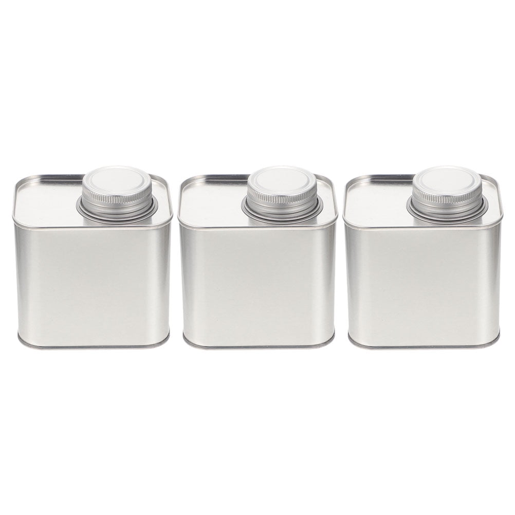 PTOOTP Silver Bean Storage Container 3Pcs Sealing Food Storage ...