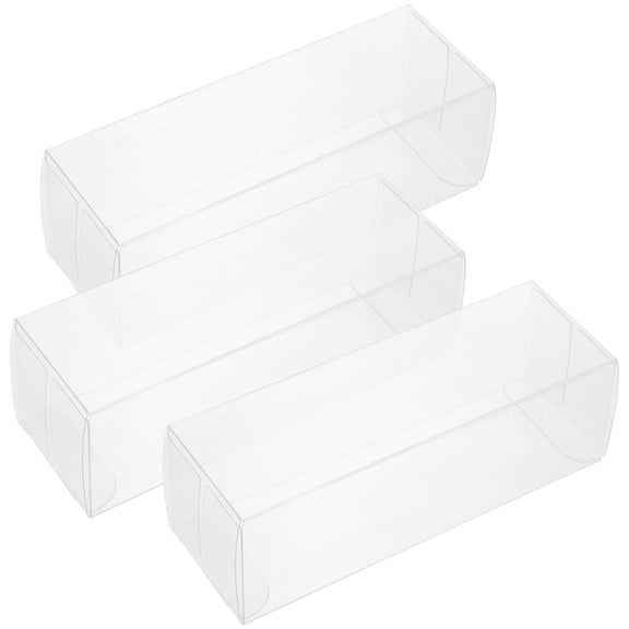 PTOOTP 3-Pack Portable Transparent Golf Container Box Plastic Case for Outdoor Golf Accessories Storage