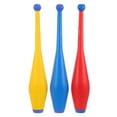 thumbnail image 1 of PTOOTP Professional Circus Juggling Set of 3 Assorted Color Plastic Design for Beginners and Experts, 1 of 7
