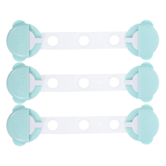 PTOOTP 3pcs Child for , Soft Plastic Baby Proofing Locks, Light Green