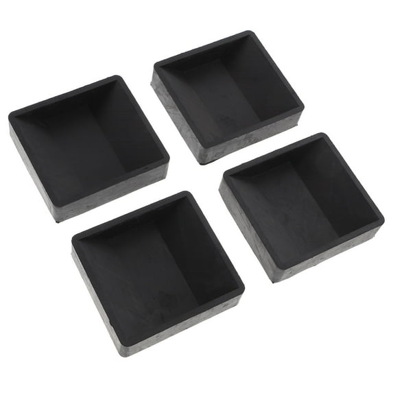 PTOOTP 4 Pcs Anti- Rubber Furniture Cups for Chairs and Beds Protect Floors and Prevent Slipping