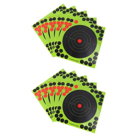 PTOOTP 40Pack Professional Sticker Paper Targets for Archery Practice 8x8 Inches
