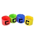 thumbnail image 1 of PTOOTP 4PCS Nylon Soccer Captain Band for Football Matches Adult and Youth Teams for Fan Gear, 1 of 8