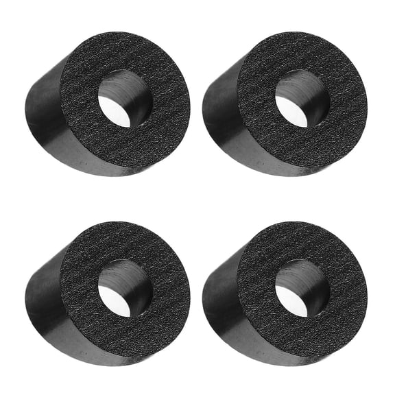 PTOOTP 4-Pack Metal Angle Washers for Post Installation, Cable Railing Support Hardware, and Easy to Use