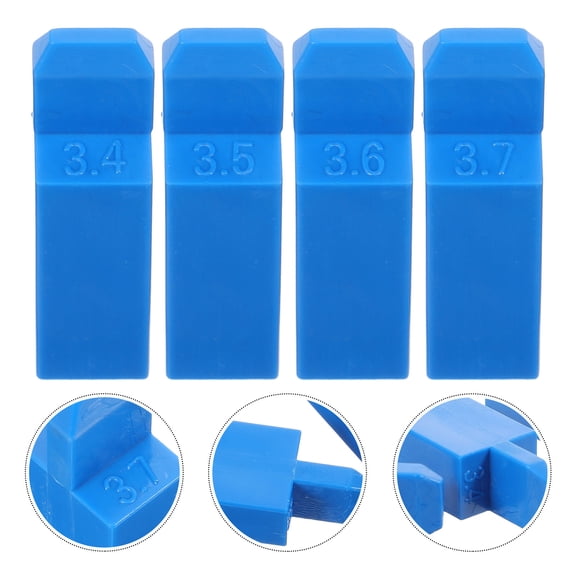 PTOOTP 4-Pack Piano Mute Blocks for Repair Parts, ABS Material, Essential Piano Maintenance Accessories