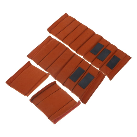 PTOOTP Light Brown Camera Divider Inserts Adjustable Padded Dividers for Camera Bags and Cases