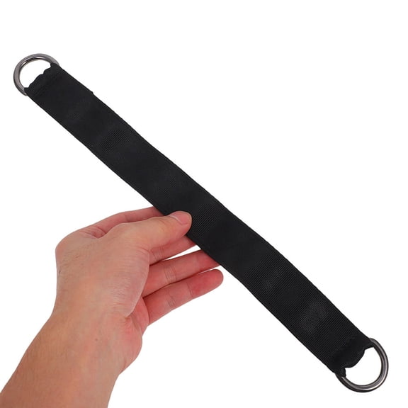 PTOOTP Adjustable Heavy Duty Black Nylon Swing Hanger Straps for Outdoor 4Pcs