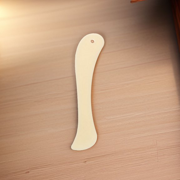 PTOOTP 4Pcs Plastic Scoring Folder Tools for DIY Card Making Paper Folding and Creasing