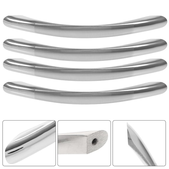 PTOOTP Arch Shape Bathroom Cabinet Handles 4 Pieces Furniture Hardware Replacement Parts
