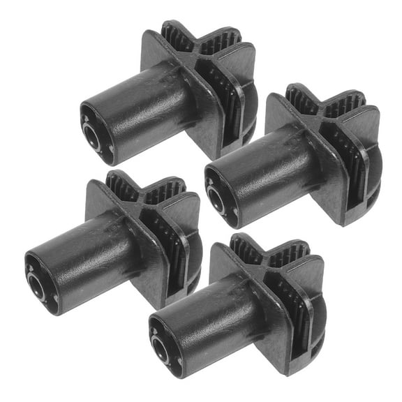 PTOOTP 4Pcs Storage Cube Connectors Black Plastic Buckle for Wire Cube Bins 2.2x1.6x1In