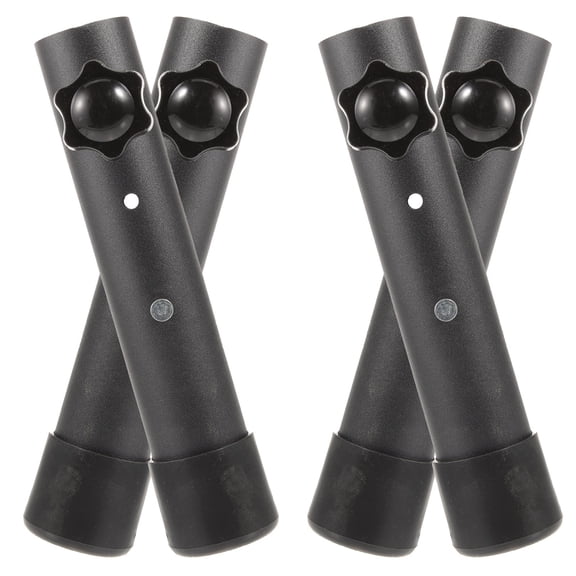 PTOOTP 4-Pack Heavy Duty Metal Furniture Leg Risers for Indoor Use - Provides Stability and Strong Support