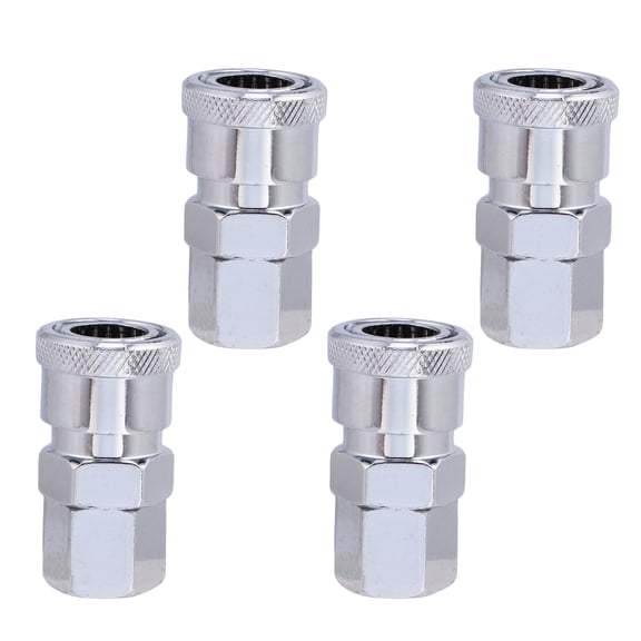 PTOOTP 4-Pack Pneumatic Quick Connect Push-to-Connect Fitting Couplers for Systems