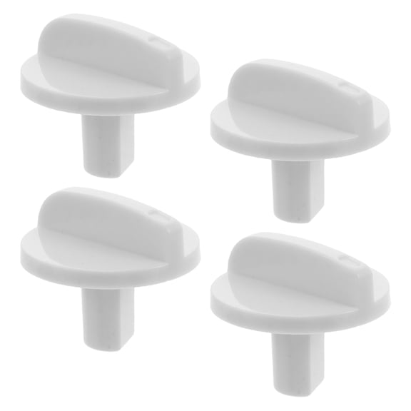 PTOOTP White ABS Fridge Temperature Controller, Universal Fit, 4Pcs