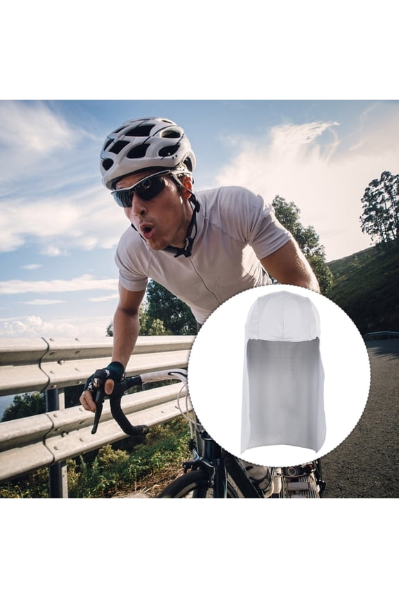 Light Grey Unisex Cooling Cycling Hat Windproof Sun Outdoor Sports Cap