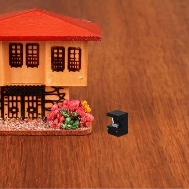 1:12 Scale Miniature Coffee Maker Set - Red, With Pot & 2 Cups, Dollhouse Kitchen Accessory