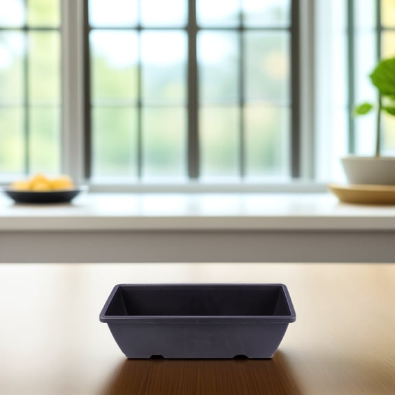 PTOOTP 5 Sets Plastic Rectangular Planter Trays for Vegetable Growing Boxes Home Gardening