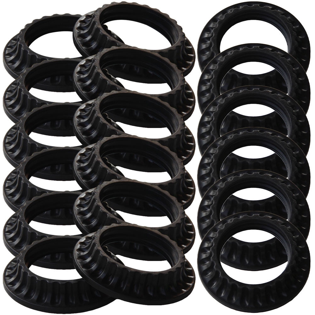 PTOOTP 50Pcs Lamp Socket Retainer Ring Fire Retardant Nylon for E26 ...