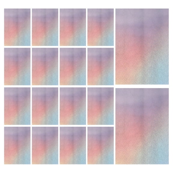 PTOOTP Iridescent Mirror Cardstock Paper 50 Sheets Glossy Paper for Crafts Office School Projects