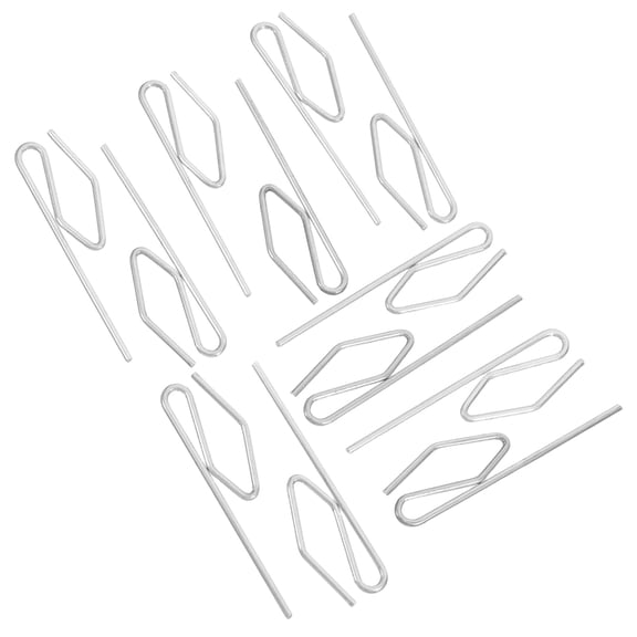 PTOOTP 50pcs Ceiling Curtain Track Hooks for Car Window Drapes, Drapery Hardware Accessories for Automotive Use