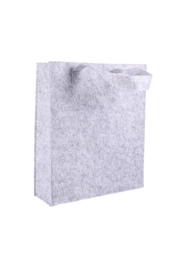 Grey Felt Handbag Tote Bag Stylish Lightweight 1 Set for Everyday Use