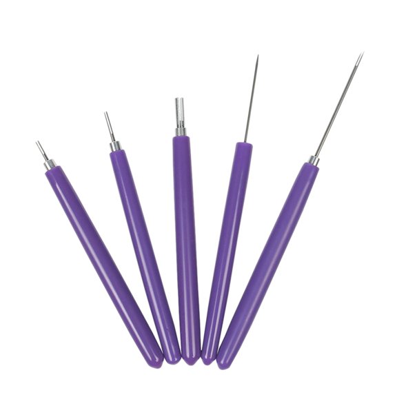 PTOOTP Set of 5 Handicraft Paper Pens for Arts, Crafts, Scrapbooking, Drawing, and Paper Projects
