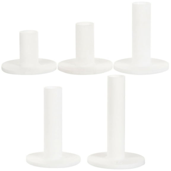 PTOOTP Silicone Golf Holders White Lightweight Portable Golf Accessories Easy to Carry