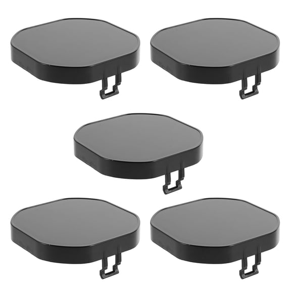 PTOOTP 5Pcs LED Cube Light Bar Shield Black Plastic Protective Covers for Offroad Spot Lights